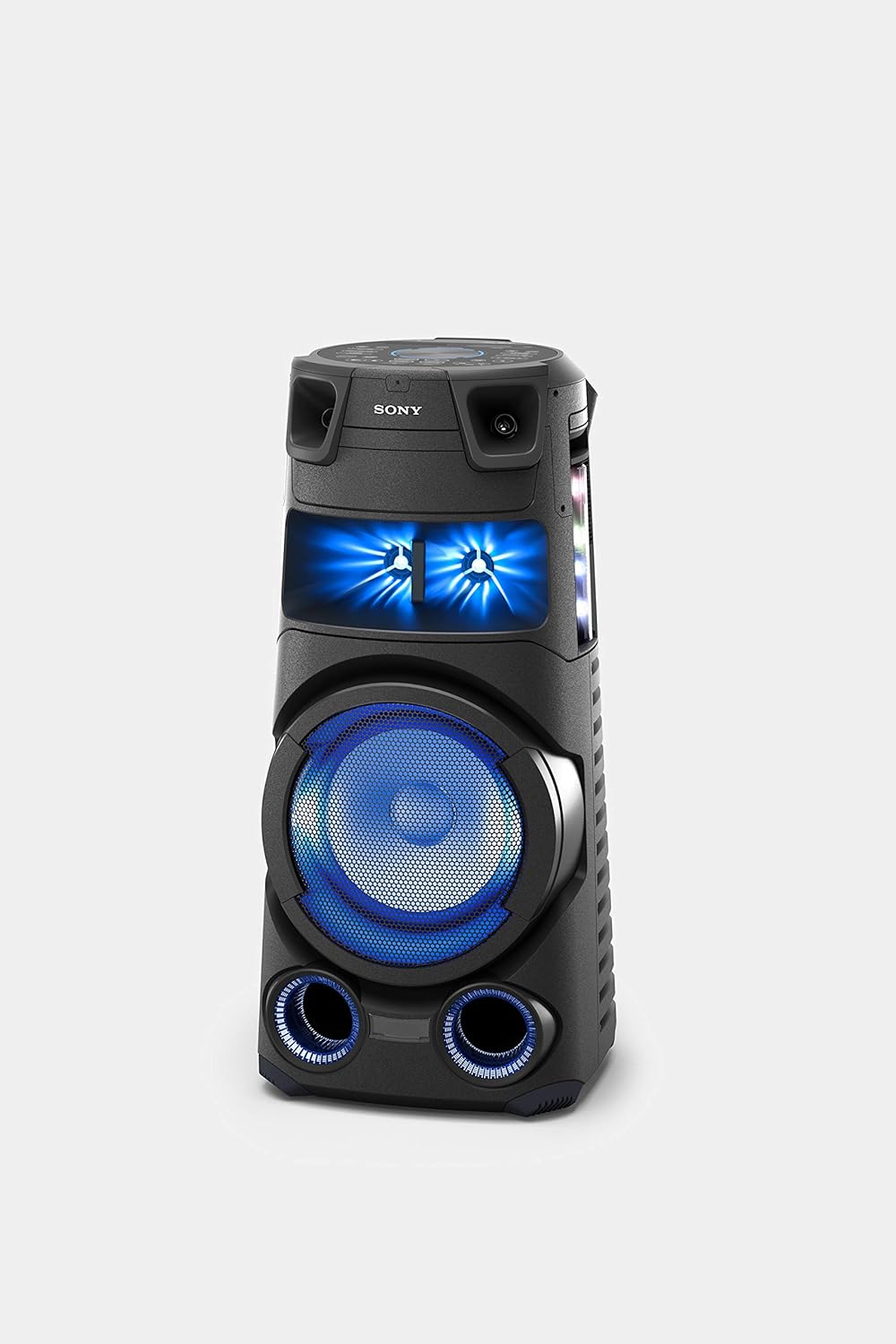 Sony High Power Audio System With Bluetooth Technology V73D Home Audio System With 360 Degree Light And Sound - Mhc V73D