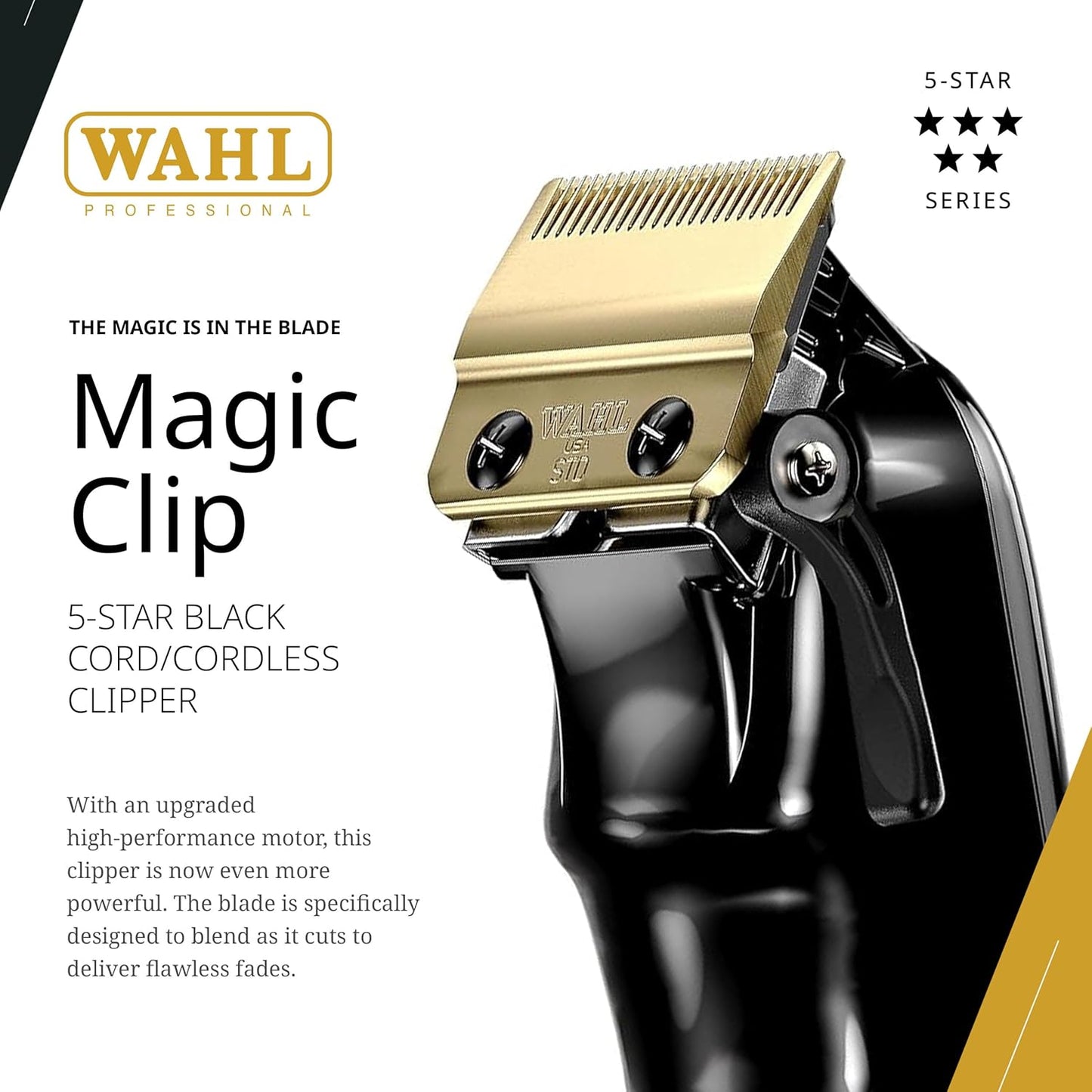 Magic Clip™ Black Cordless - 5 Star Series