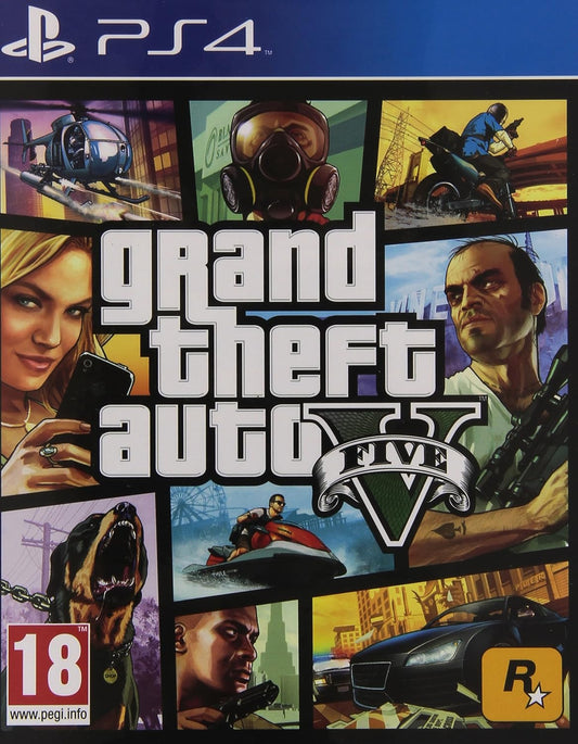 PS4 GAME GRAND THEFT AUTO 5