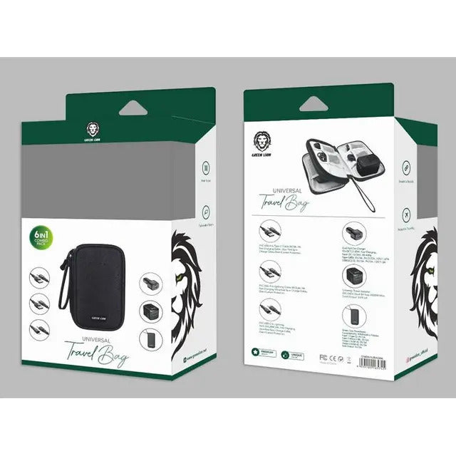 Green 6 in 1 Universal Travel Bag GN6IN1UBAGBK