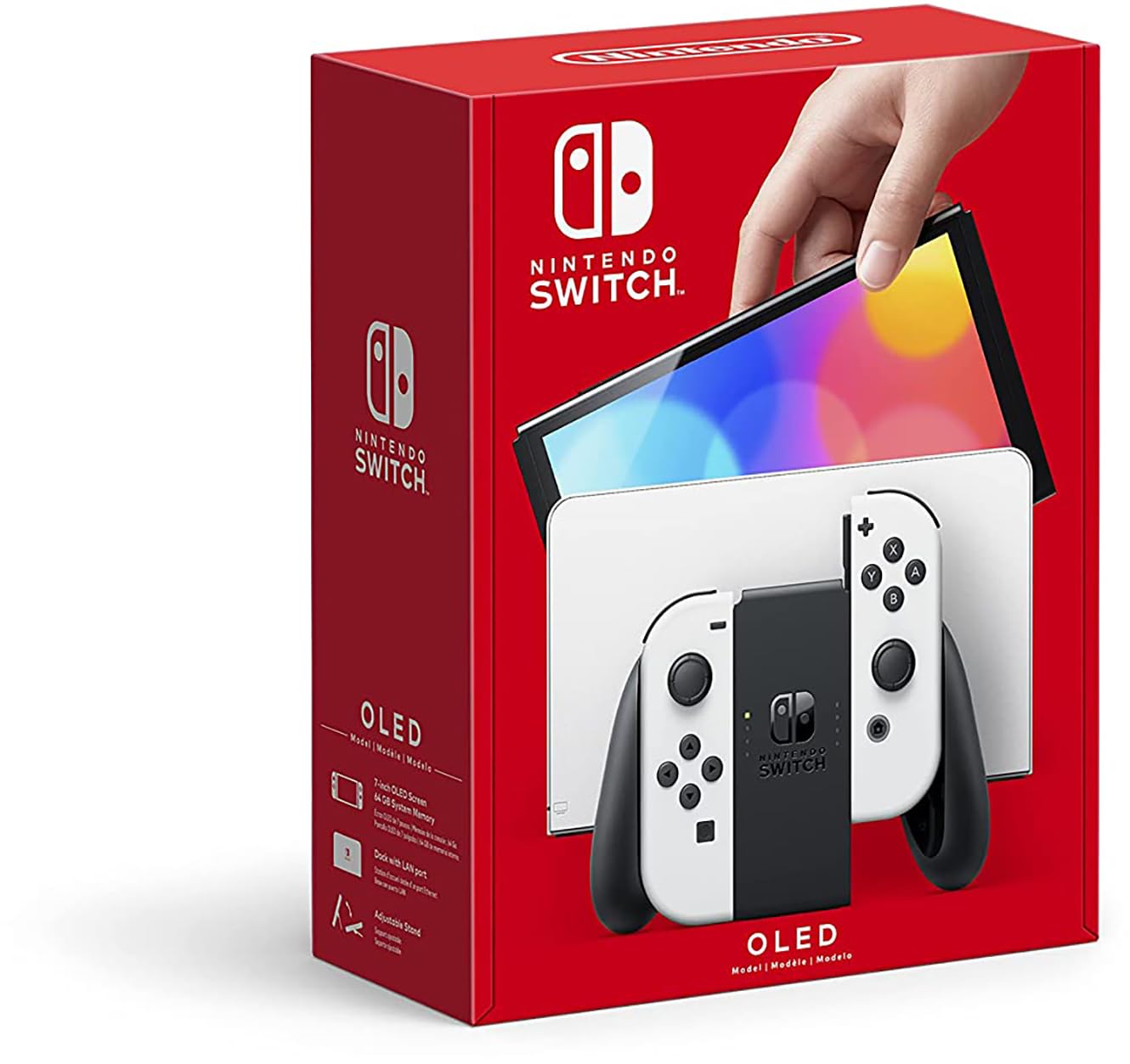 NINTENDO SWITCH OLED WHITE CONSOLE