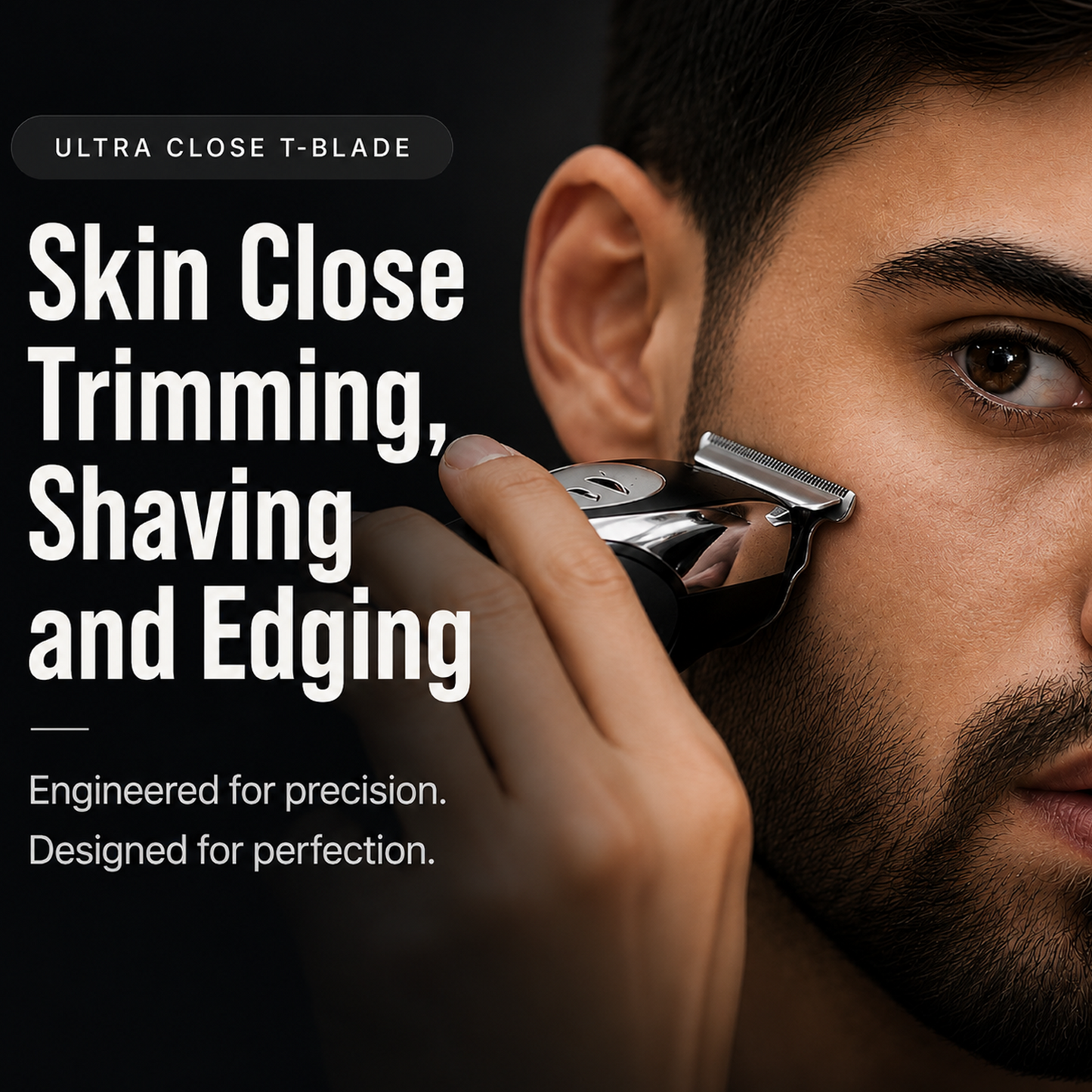 WAHL Aqua Blade Trimmer, Ultra-Close T-Blade For Wet & Dry Shaves, Long-Lasting Lithium-Ion Battery, Self-Sharpening Blades And Smart LED Indicator, 09899-927