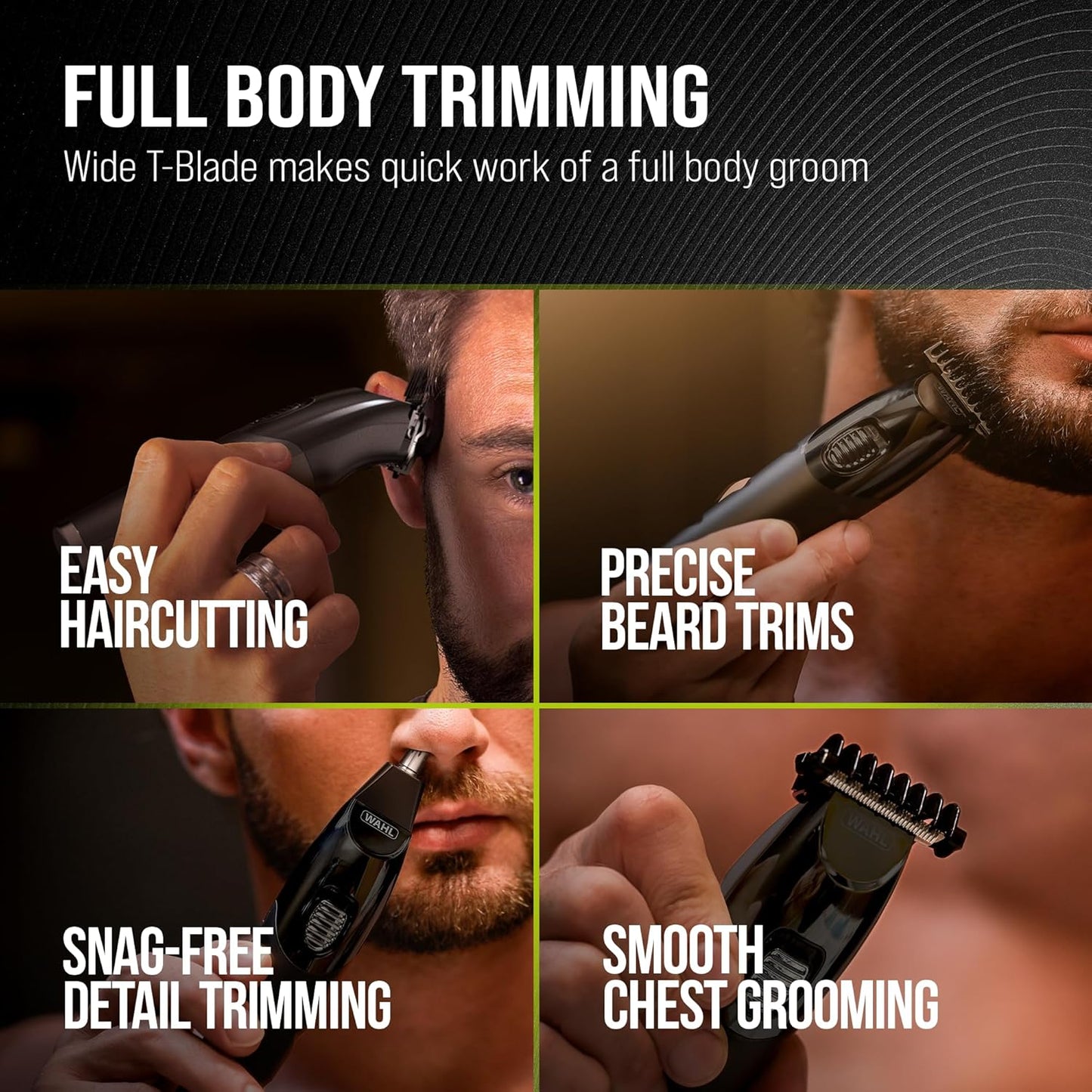 Wahl All in One Rechargeable Lithium Men's Multi groomer, 0.2mm-25mm