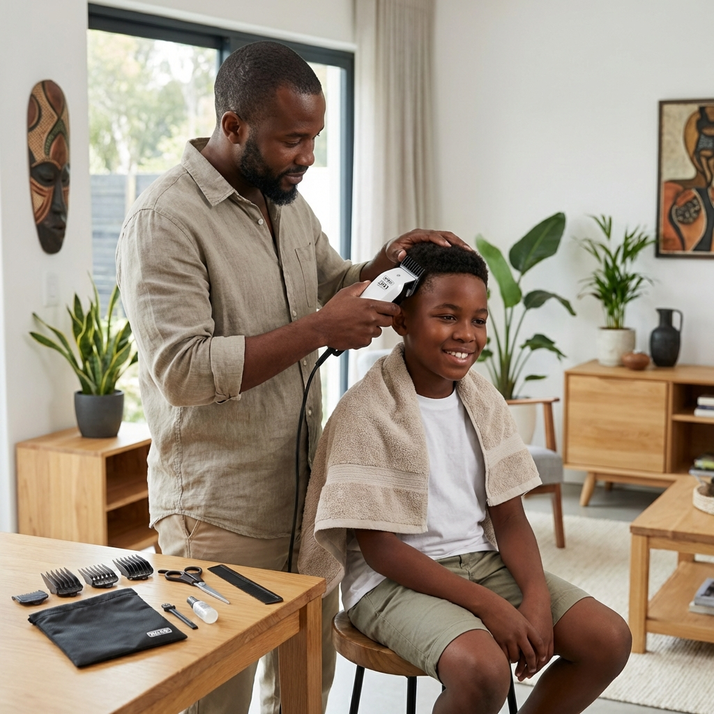 Home Pro 200 Series Haircutting Kit – 9-Piece Corded Hair Clipper Set  0927-1127