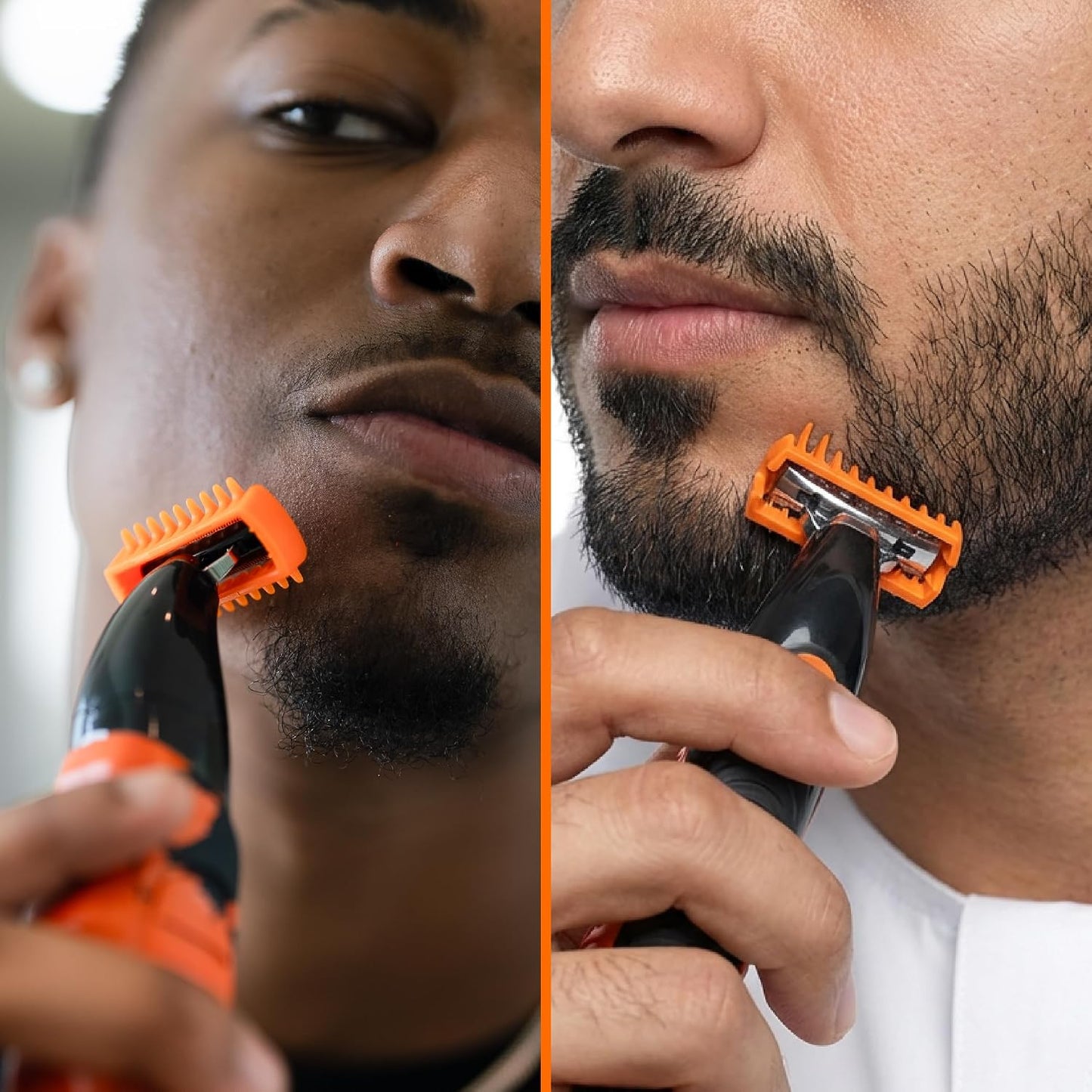 Wahl Trim Ninja Hybrid Electric Razor & Beard Trimmer – No Blade Replacement, Face-Safe, Wet & Dry, Double-Sided Stainless Steel Blade