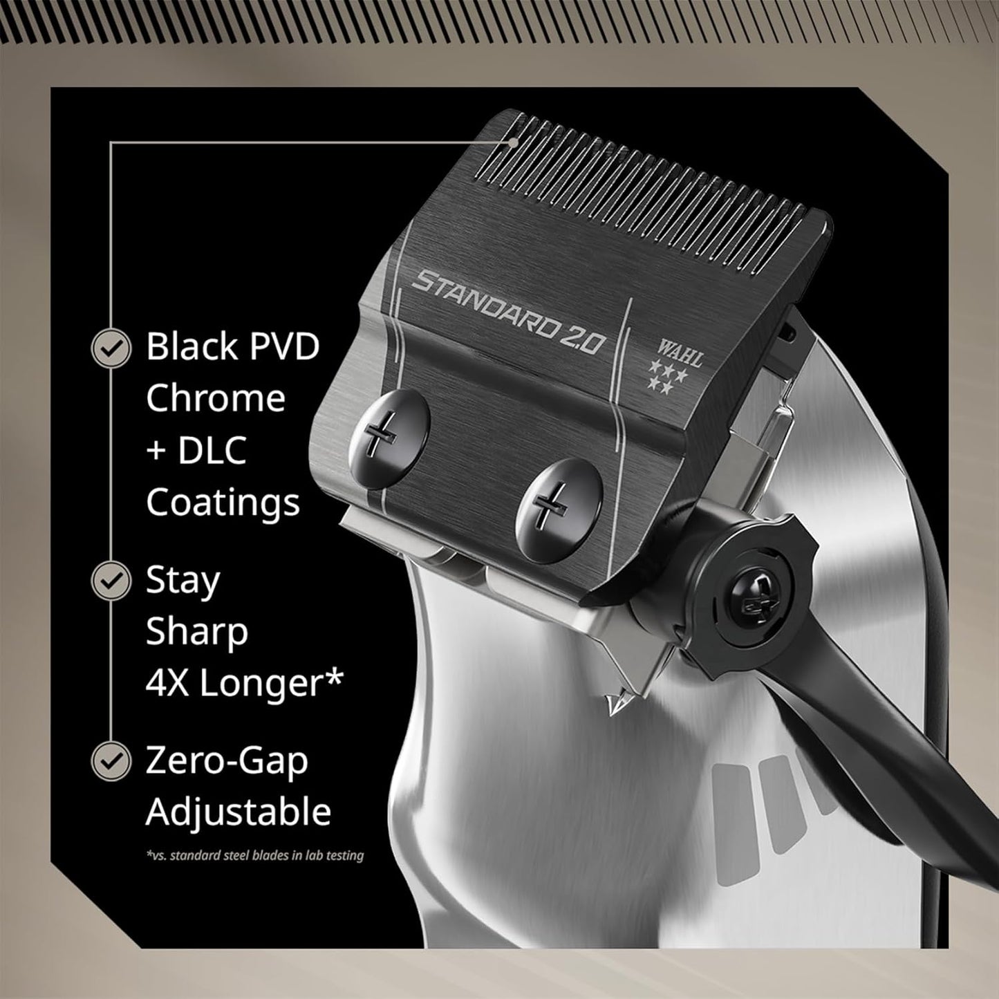 Wahl Senior 2.0 Cord/Cordless Hair Clipper with 8000 RPM Adaptive Speed MotoR