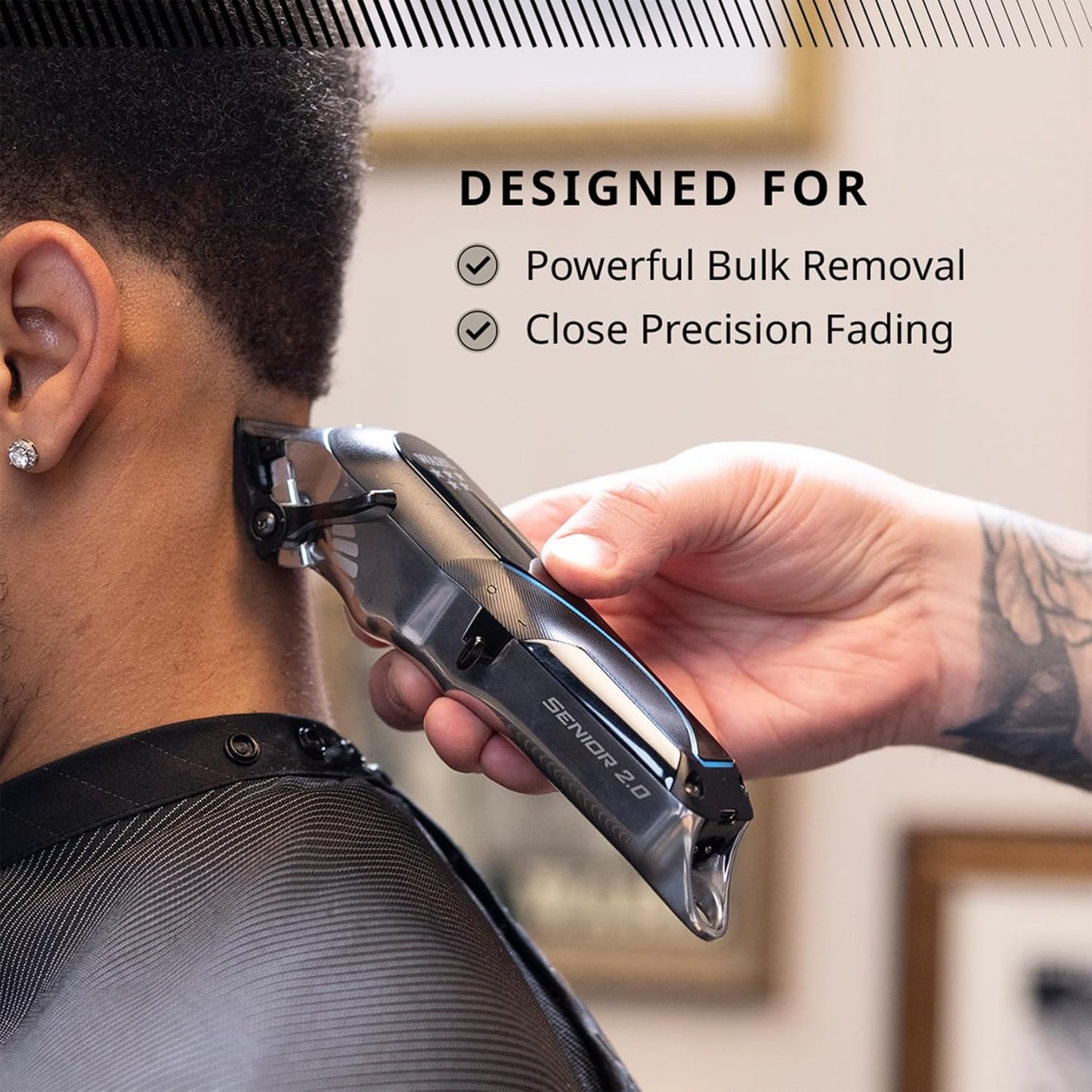Wahl Senior 2.0 Cord/Cordless Hair Clipper with 8000 RPM Adaptive Speed MotoR