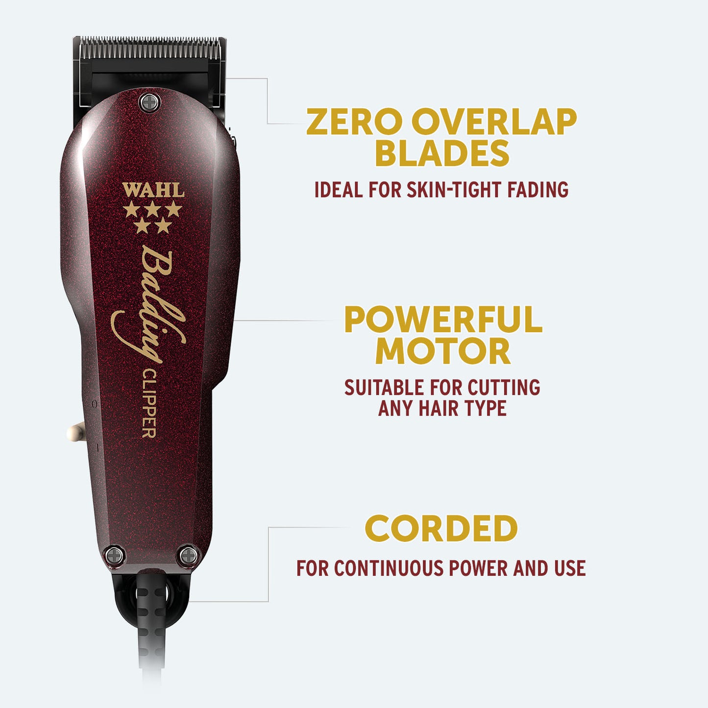 WAHL Professional  Balding Clipper™ Corded - 5 Star Series
